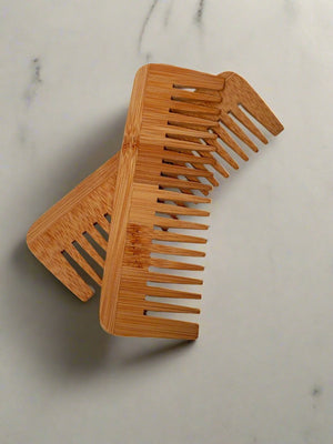 Bamboo Wide Tooth Comb Bamboo Comb IMG_1148