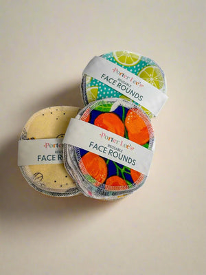 Reusable Face Rounds- 10 pack Surprise Pattern Reusable Eye Rounds PorterLee_sreuseableeyerounds